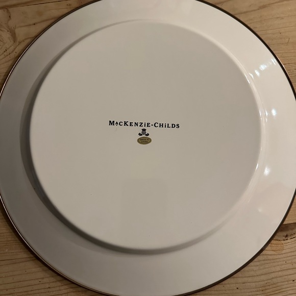 Charger enamel evergreen plate - Picture 3 of 3